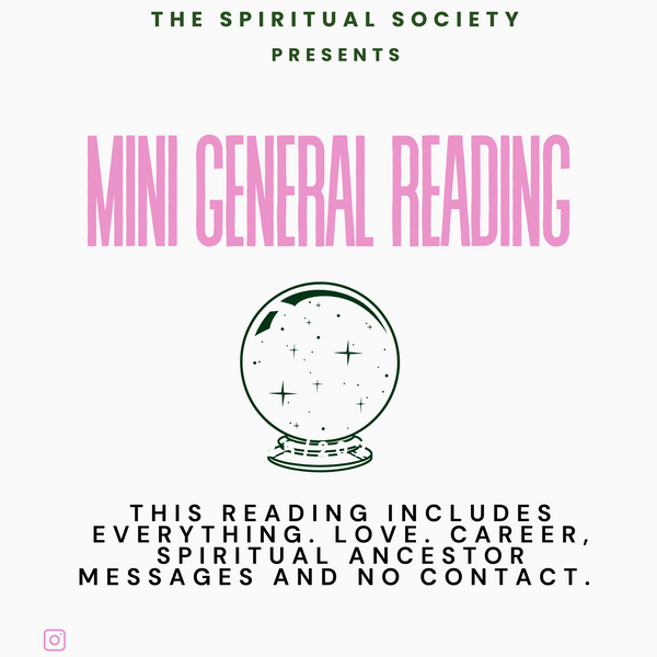 Mini General Readings (20mins)